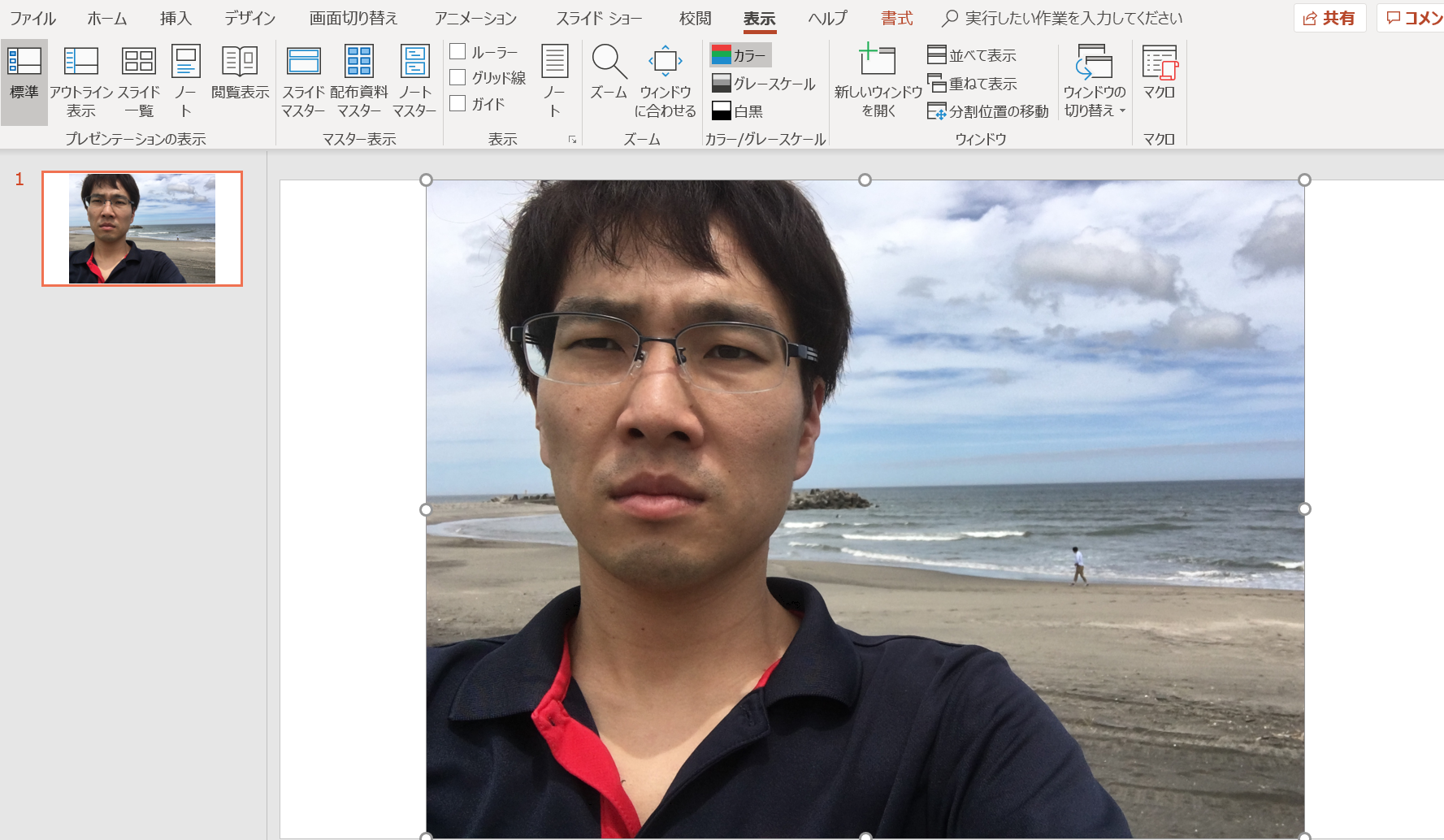 Powerpoint パワポ で写真にぼかしを入れる方法 一部にぼかしも可能 自由に生きるめがね会計士のブログ